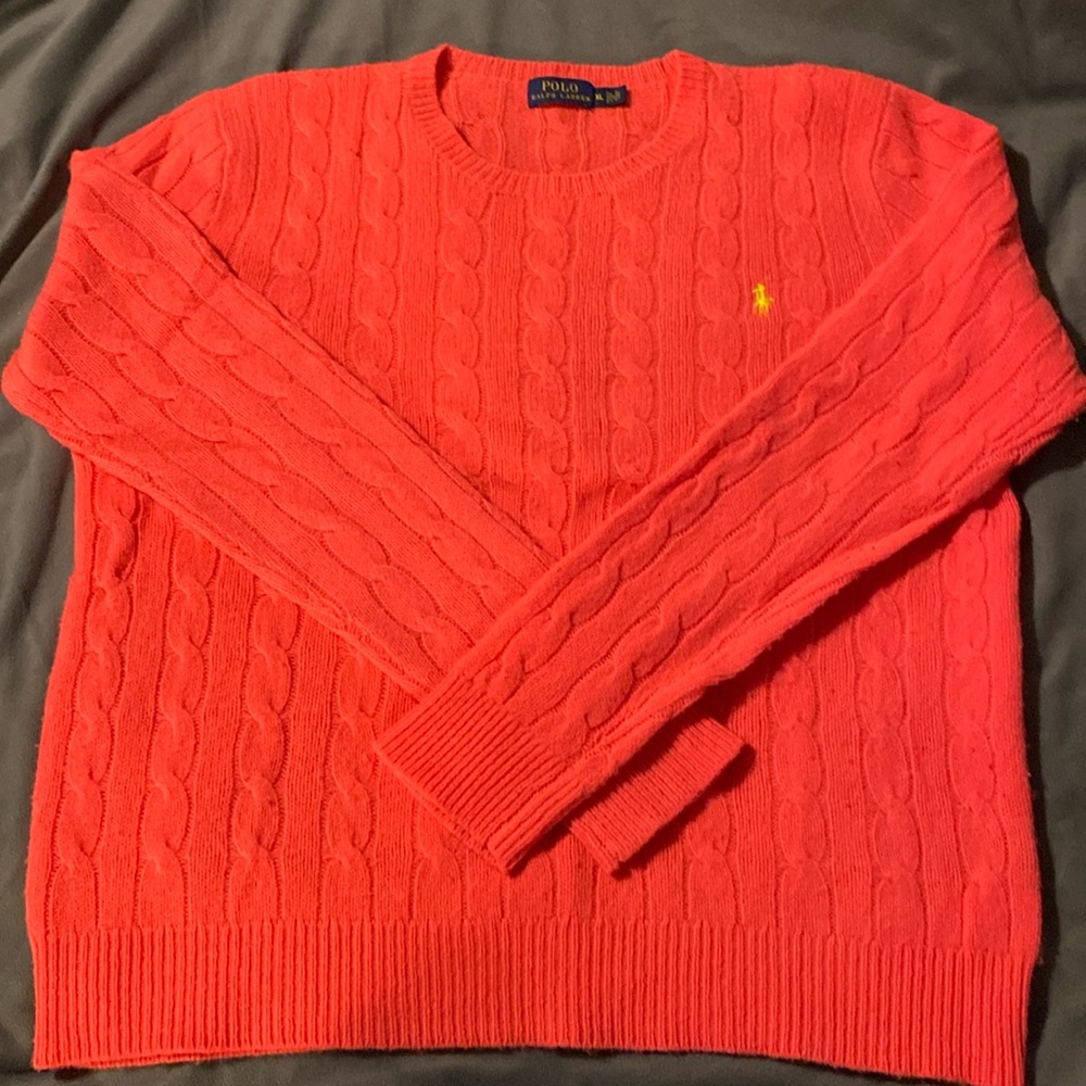 Women’s Polo Ralph Lauren crew-neck cable-knit sweater